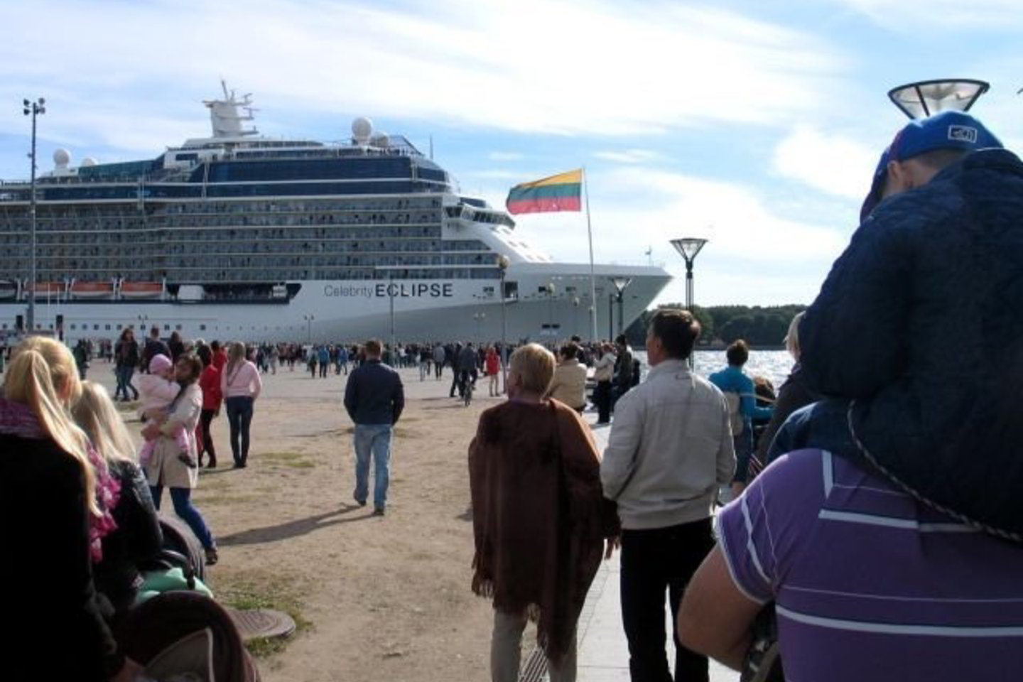 Kruizų laineris „Celebrity Eclipse“ išplaukė į jūrą.