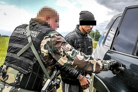 Pasieniečių sėkmė: per pratybas netikėtai sulaikė nelegalus