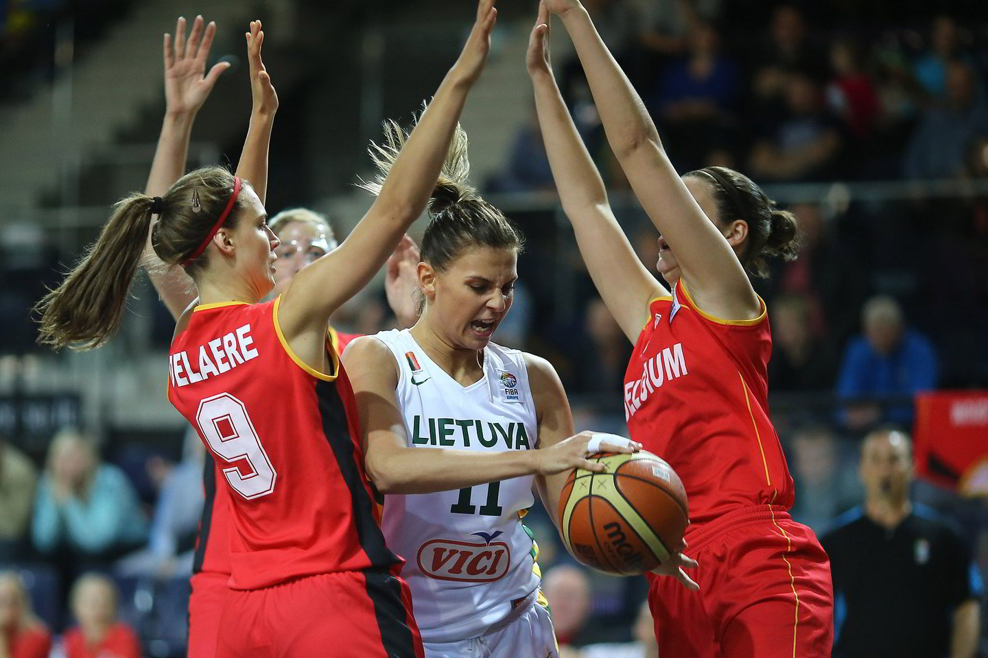 Lietuvos krepšininkės pralaimėjo Belgijai 81:91.
