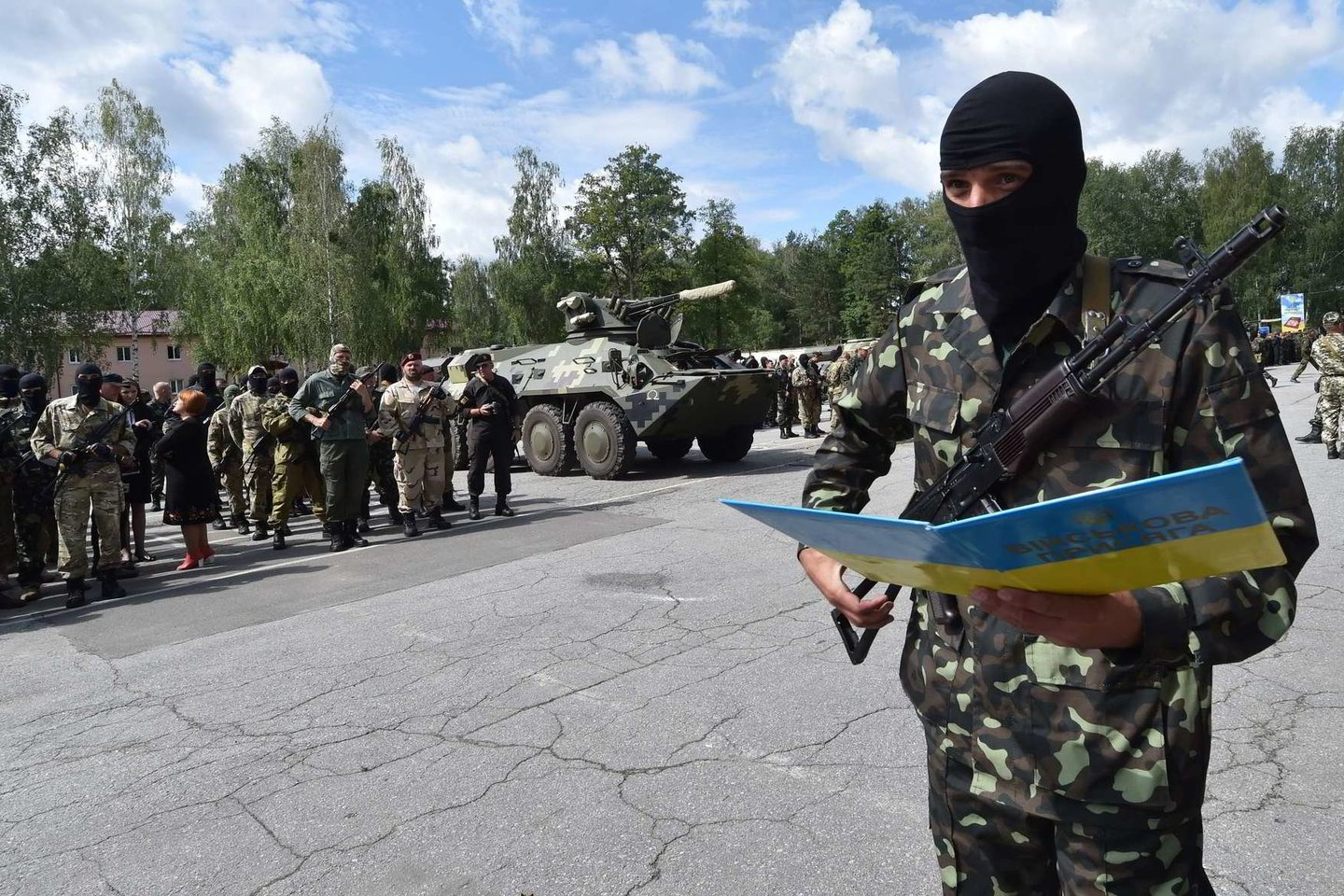 Ukrainoje prasidėjo daugiašalės derybos.