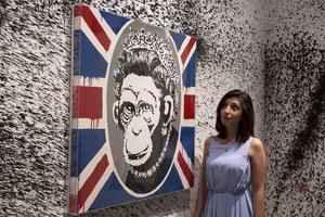 Britai sužlugdė garsiojo grafičių kūrėjo Banksy parodą Maskvoje