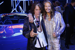 „Aerosmith“ narys S. Tyleris nustelbė Milano mados pristatymus