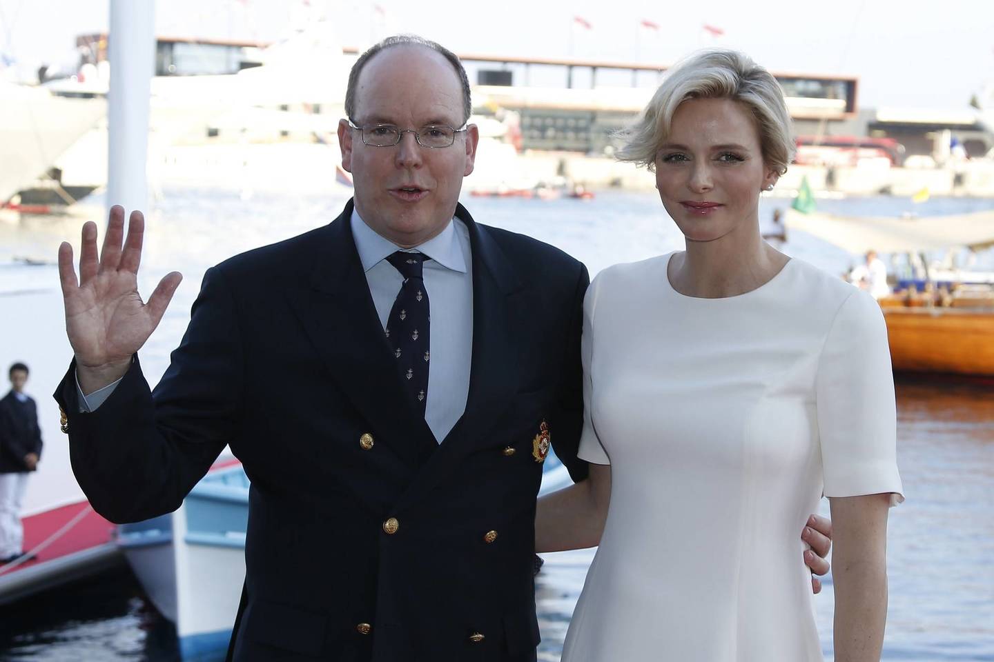 Monako princas Albertas II sunkiai tvardo džiaugsmą, kalbėdamas apie būsimą kūdikį, savo įpėdinį, kurio jiedu su žmona Charlene turėtų susilaukti dar šiais metais.
