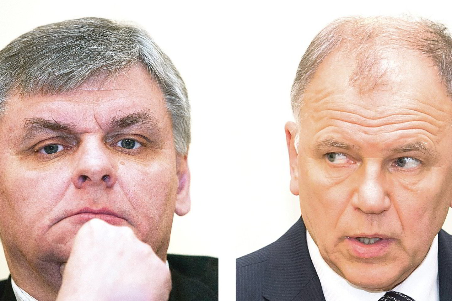 V.Andriukaičio (nuotr. dešinėje) bendražygis A.Akstinavičius mano, kad ministrui anksti džiaugtis postu Briuselyje.