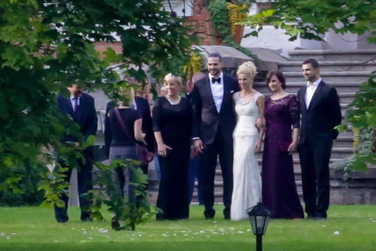 Linas Kleiza sutvirtino savo santuoką ir priesaika prieš Dievą