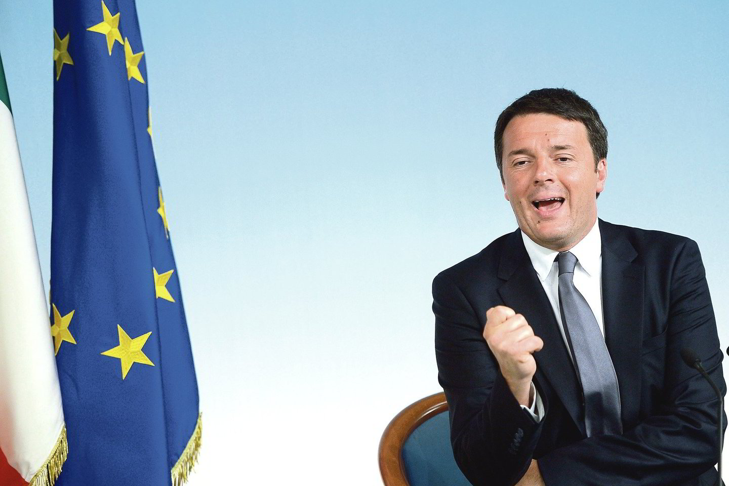 Neseniai vykusiuose Europos Parlamento rinkimuose balsų daugumą susižėręs M.Renzi, regis, nestokoja ambicijų, nors skeptikus tildo tik ekspresyviomis kalbomis.