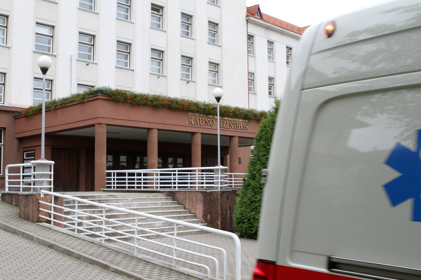 Po avarijos Prienų rajone motociklininkas atsidūrė Kauno klinikose.