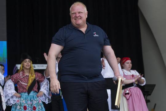 Toronto meras pareiškė išbandęs visus įmanomus narkotikus