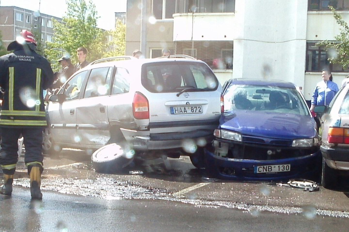 Avariją sukėlė blogai pasijutęs automobilio vairuotojas