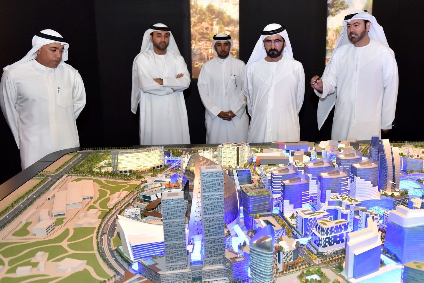 Projektas, apie kurį ką tik paskelbta, Dubajuje bus skirtas tik pėstiesiems ir užims 4,45 mln. kvadratinių metrų plotą.<br>AFP/„Scanpix“ nuotr.