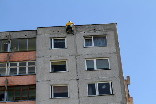 Naktį – pasivaikščioti ant stogo