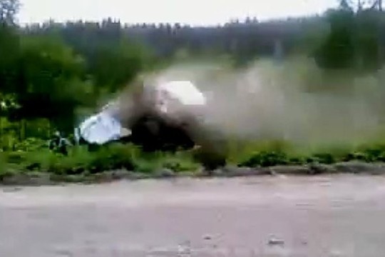 Rusijos ralyje nufilmuotas siaubingas „nulinio ekipažo“ skrydis