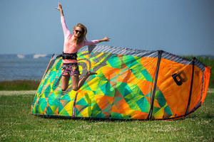 Gintarė Gurevičiūtė jėgos aitvarų sportui renkasi jūrą