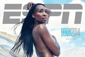 Nuogumas atskleidė moterišką Venus Williams grožį