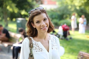 „Orų mergaitė“ K. Liukaitytė pristatė visuomenei savo dukrą