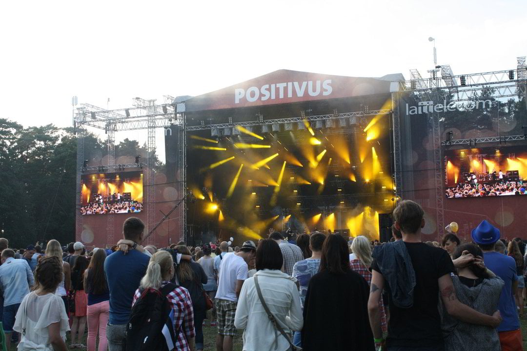 Prasidėjo muzikos festivalis „Positivus“.<br>R.Zilnio nuotr.