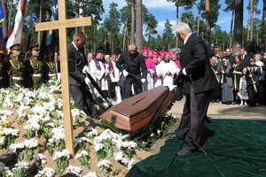 Alfonsas Svarinskas amžinojo poilsio atgulė gimtinėje