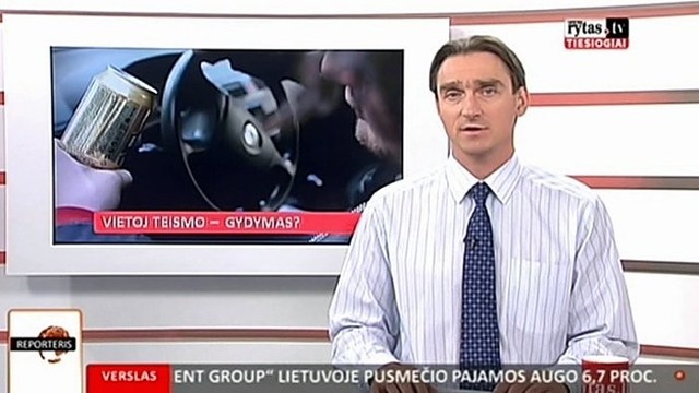 „Reporteris“: girtiems vairuotojams – ne bausmės, o gydymas (II)