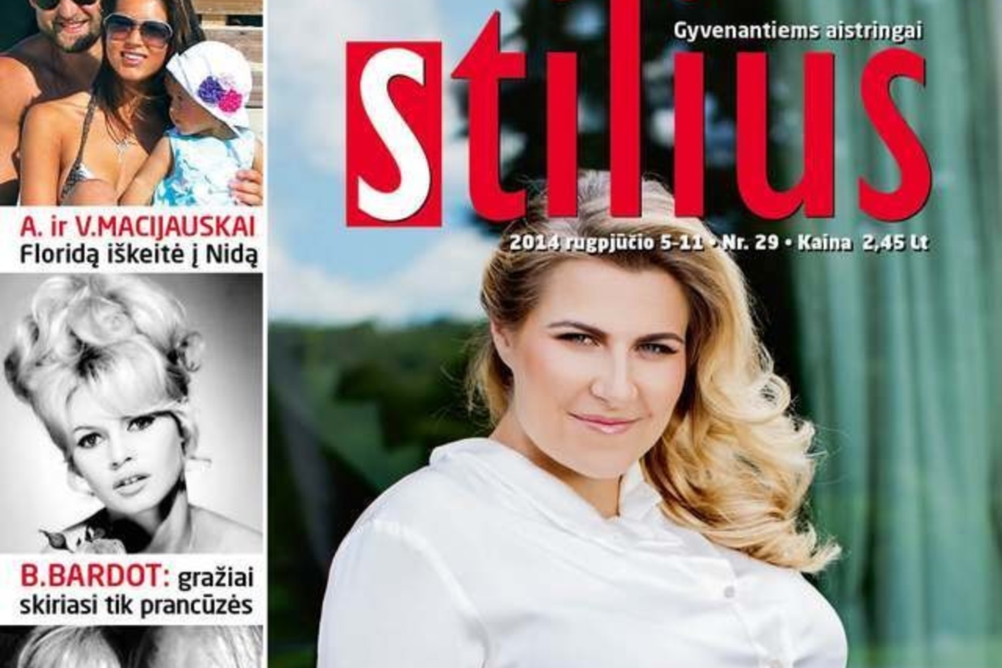 Žurnalo „Stilius“ viršelis.