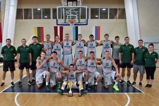 Šešiolikmečiai iškovojo Baltijos taurę