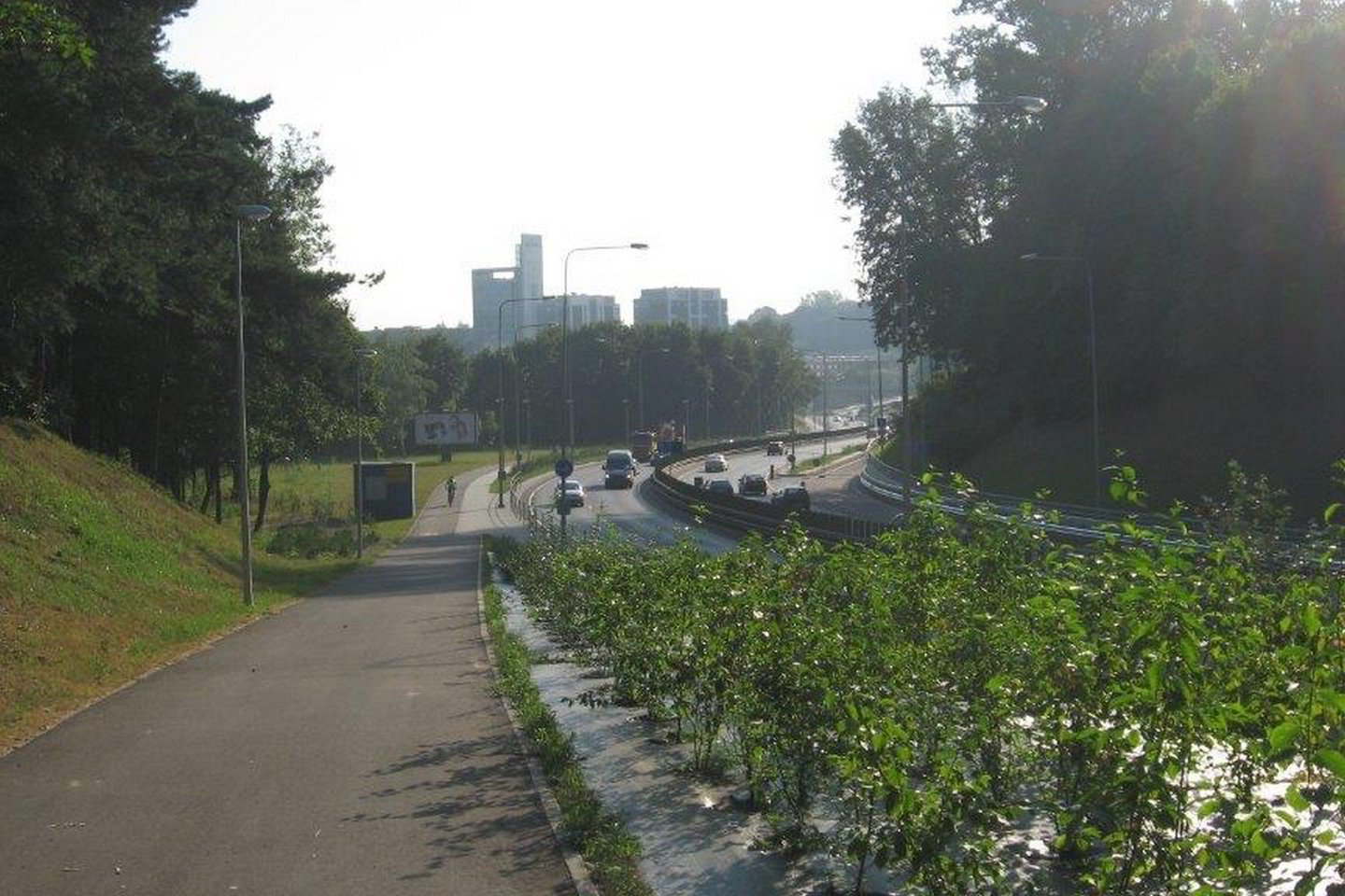 Naujas dviračių takas Vilniuje eis palei Geležinio Vilko gatvę.