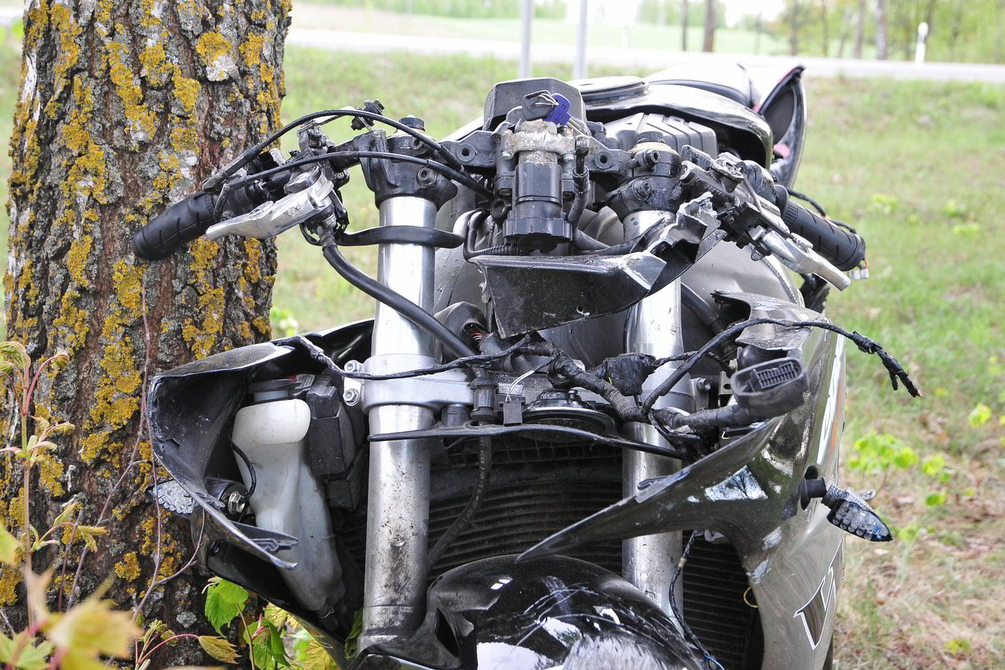 Pirminiais duomenimis, motociklininkas pats nesuvaldė savo transporto priemonės.