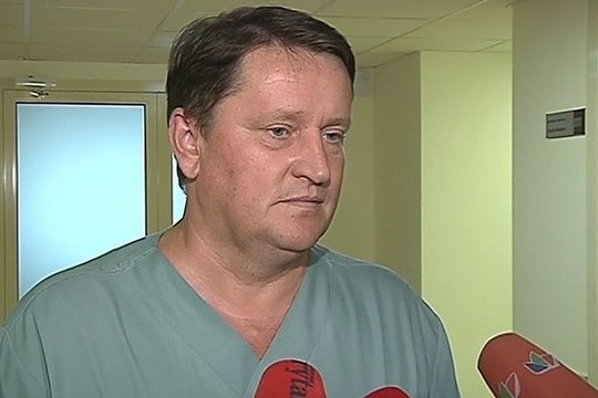 Gydytojas: nuplikyto kūdikio būklė gali bet kada pablogėti