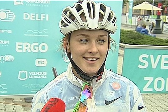 „Velomaratono“ moterų varžybas laimėjo R. Navardausko draugė