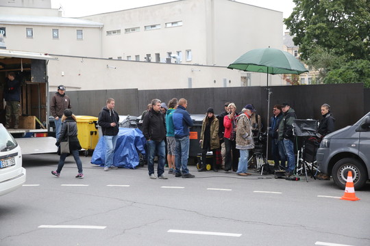 Rugpjūčio 26-ąją A.Puipos juostos „Edeno sodas“ filmavimo darbai vyko Vilniuje.<br>R.Danisevičiaus nuotr.