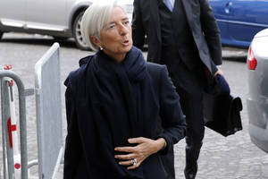 TVF vadovę Ch. Lagarde užgriuvo kaltinimai