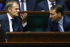 Vokietija nebeprileidžia Lenkijos prie Ukrainos?