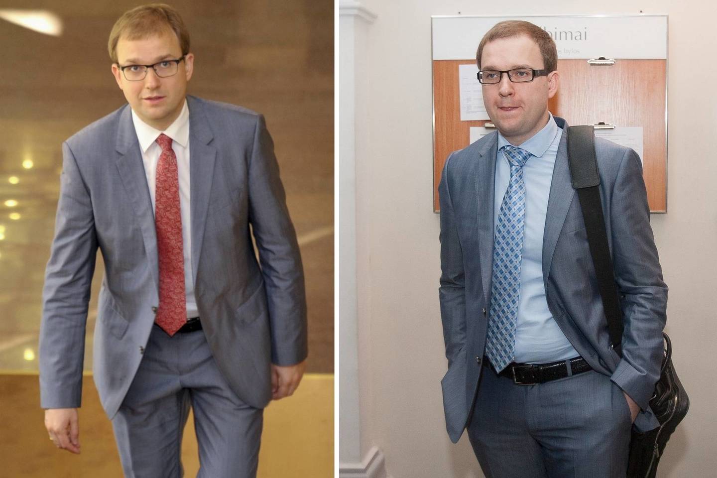 V.Gapšio išvaizdoje - akivaizdūs pasikeitimai.