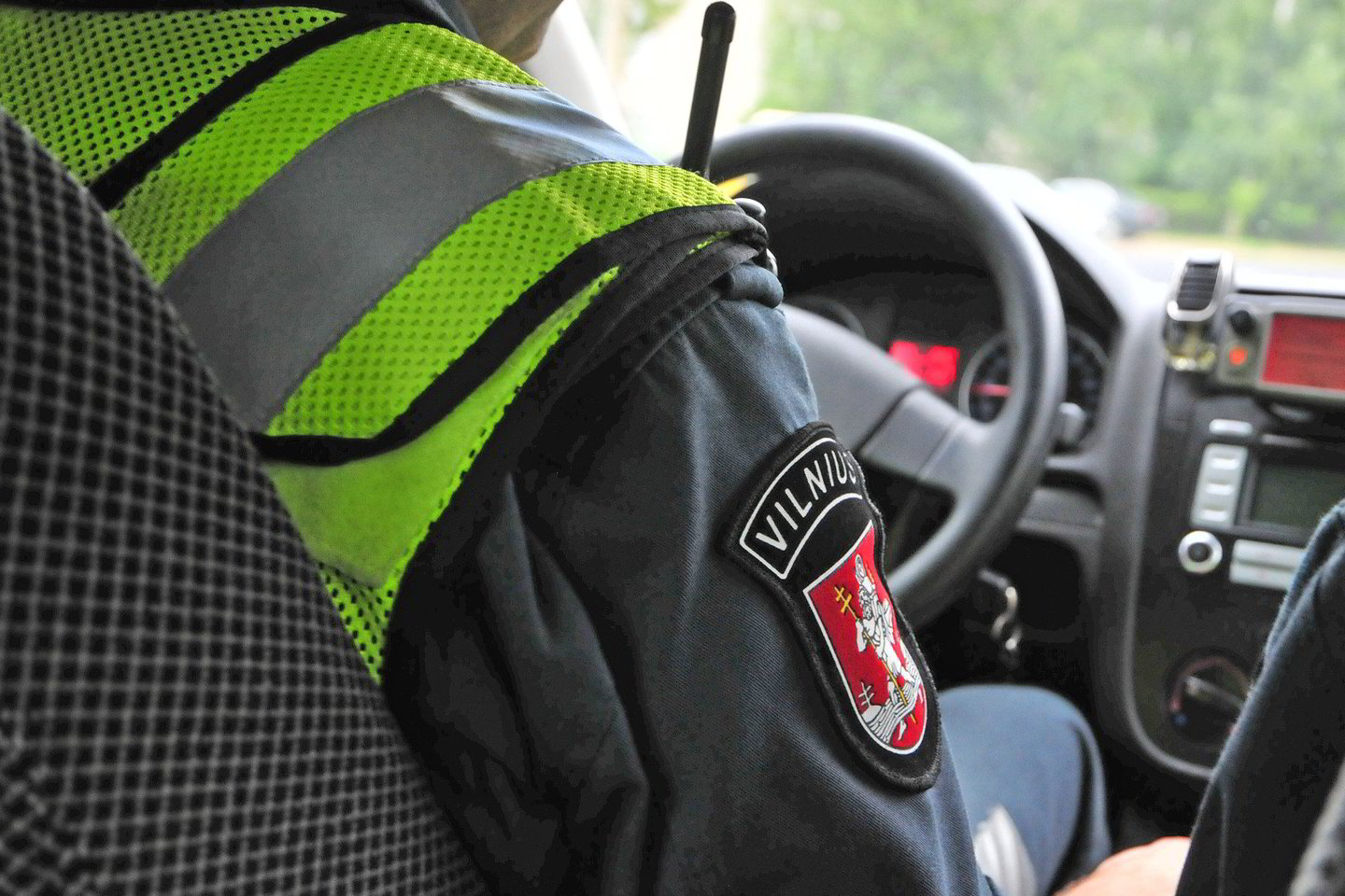 Vilniaus apskrities vyriausiojo policijos komisariato pareigūnas.