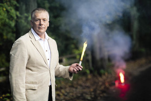 Fejerverkų meistras Gytis Lagunavičius Naujuosius švenčia vasarą