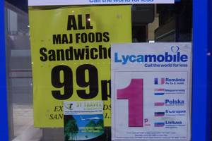 Lietuvį papiktino reklama Londone: „Lietuva – vėl Rusijoje?“