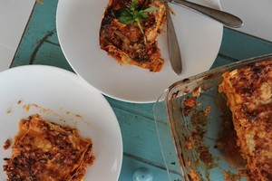 Mėgstamas šeimos patiekalas – lazanija su vištiena