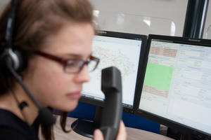 Žinią apie važiuojančią žudytis merginą policija sutiko ramiai