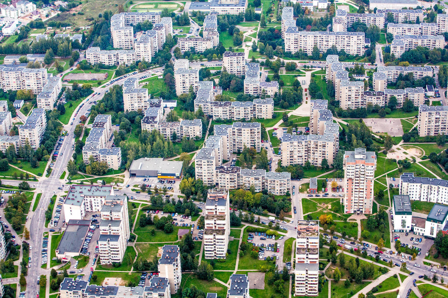 Vilniečio įperkamas būsto plotas vis dar yra mažiausias iš trijų Baltijos šalių sostinių gyventojų butų.<br>V.Balkūno nuotr.