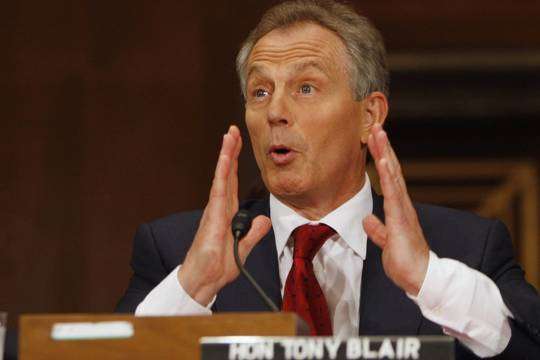Jungtinės Karalystės ekspremjeras T. Blairas tapo „gėjų ikona“