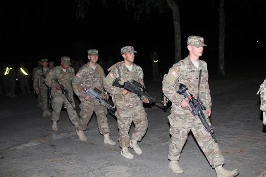 JAV desantininkus Lietuvoje keičia pėstininkai