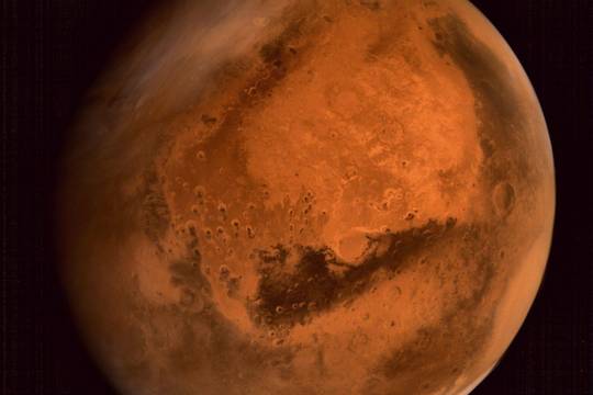 Marso paviršių formuoja smėlį nešantys vėjai