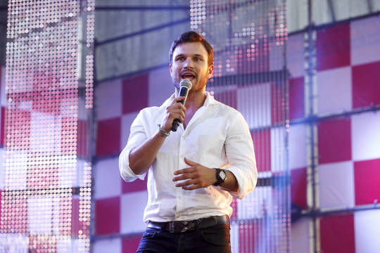 Jameso Blunto koncertą Vilniuje apšildys Vaidas Baumila