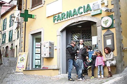 Italų vaistinėlėje tabletes keičia menas, maistas arba gamta