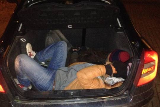 Kirgizo automobilyje – 5 nelegalai iš Vietnamo
