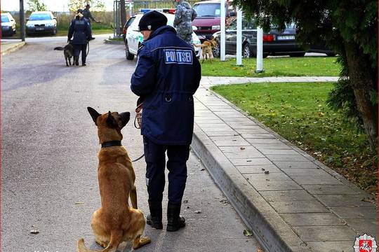 Vilniuje renkami geriausi policijos kinologai ir jų draugai