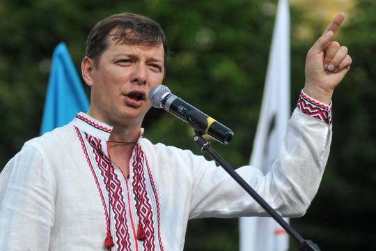 Ukrainos populistas O. Liaško: „Aš esu lemiamas žaidėjas!“