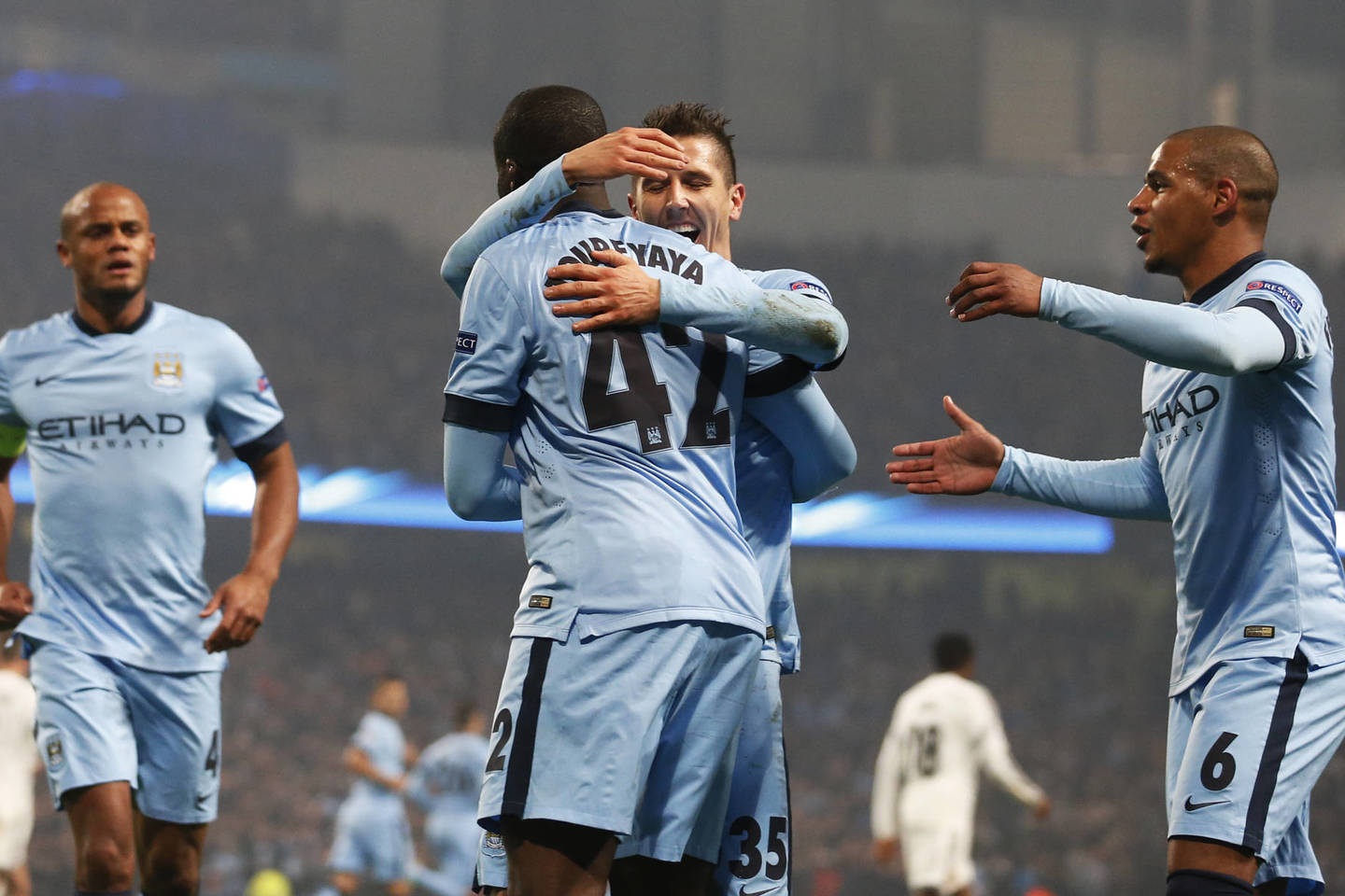 „Manchester City“ ir CSKA mačas.