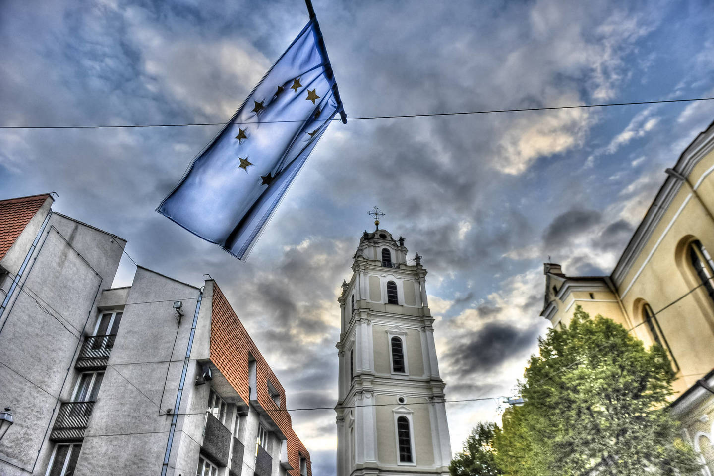 Europos Sąjungos vėliava.