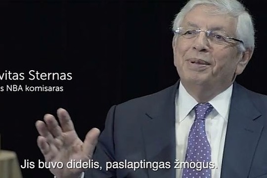 Krepšinio žvaigždžių atsiliepimai apie Arvydą Sabonį