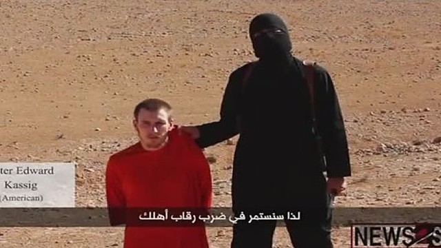 IS kovotojai nukirto galvą dar vienam JAV piliečiui